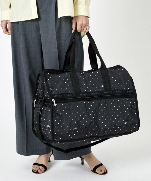 ✨美品✨　レスポートサック　LeSportsac ボストンバッグ　黒　ポーチ付 LeSportsac レスポートサック ボストンバッグ レディース