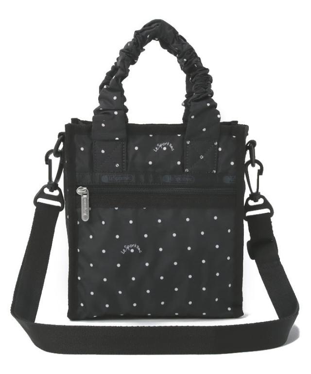 【LESPORTSAC】レスポートサック　未使用　ショルダーバッグ　ポーチ E/W CITY DRAWSTRING BAGアップタウンディープシーブルー