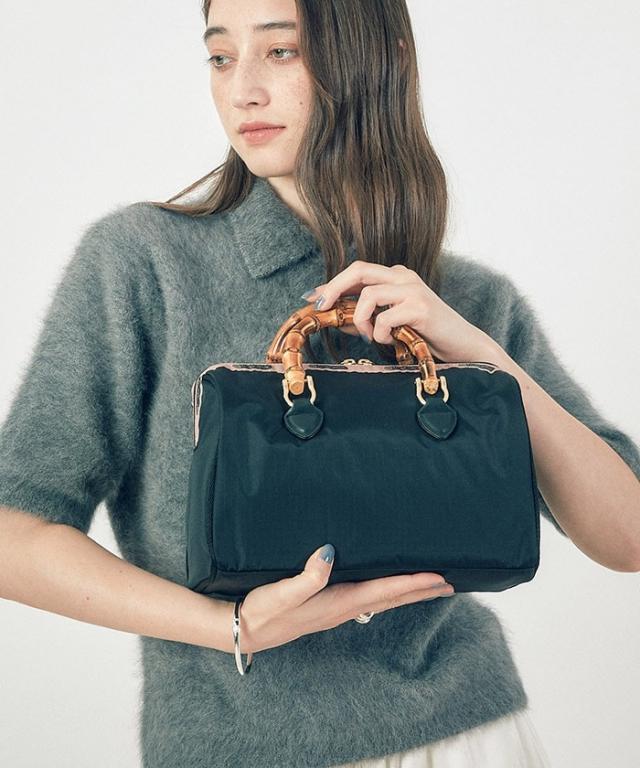 LESPORTSAC(レスポートサック) ボストンバッグ - ライトブルー×白×レッド ドット柄/花柄/本体ロックあり LESPORTSAC(レスポートサック) ボストンバッグ - ブルーグリーン×白