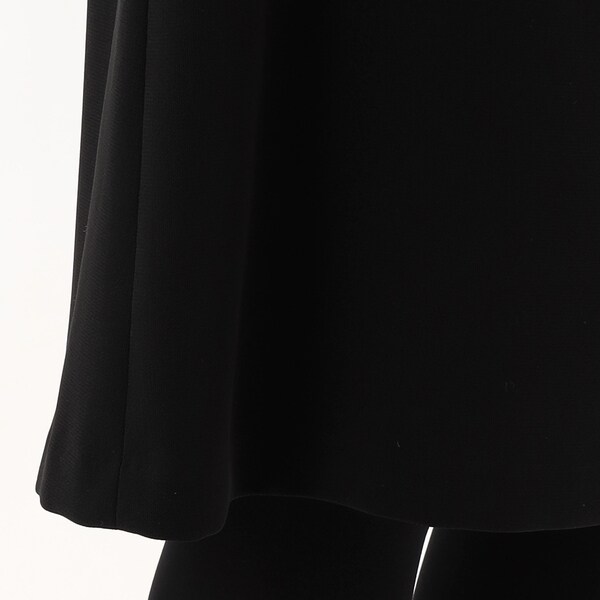 アンフィニ/【喪服/礼服/ブラックフォーマルスーツ】ノーカラーボレロ