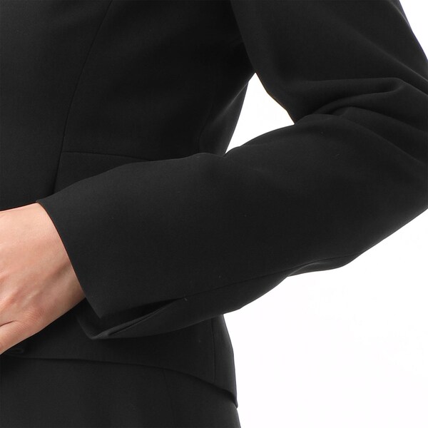 アンフィニ/【喪服/礼服/ブラックフォーマル】テーラードジャケットの