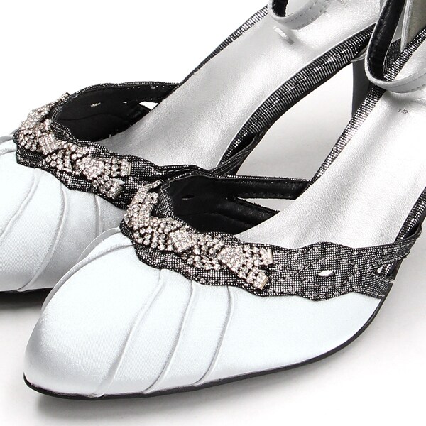 アンフィニ（INFINE）/結婚式・パーティに　ラインストーンパンプス アンフィニ（INFINE）/結婚式・パーティに ラインストーンパンプス