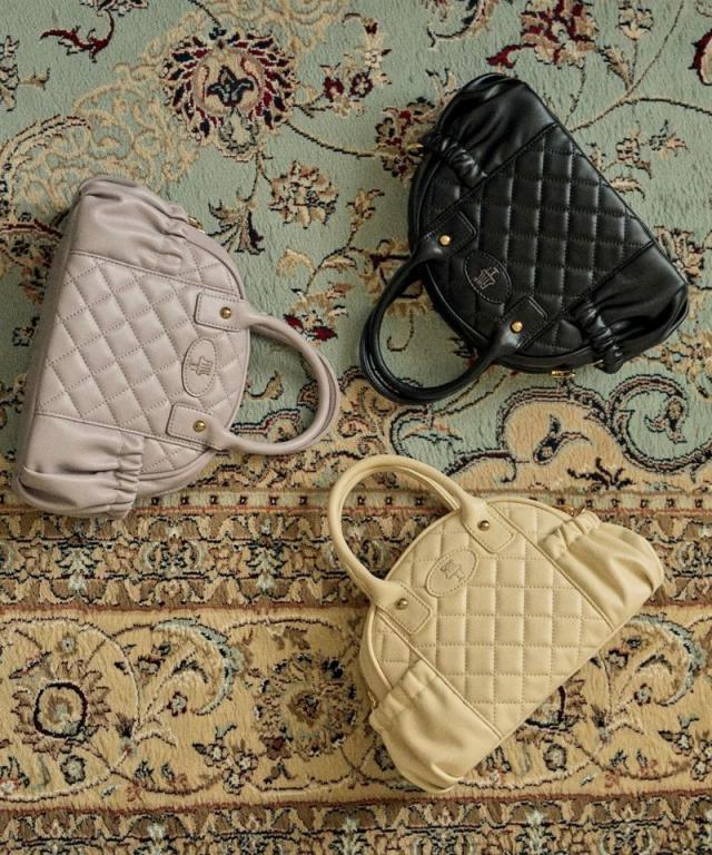 フィント（FINT）/キルティングミニボストンバッグの通販は 6,160円