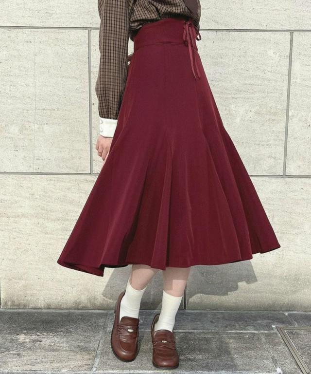 極美品 ステラマッカートニー シルク ロング アシンメトリー フレア スカート 極美品 ステラマッカートニー シルク ロング アシンメトリー