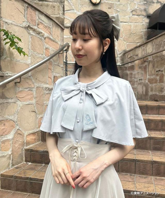 秋新作 ヴィンテージレトロな掠れ水玉タイダイチュニック レディース