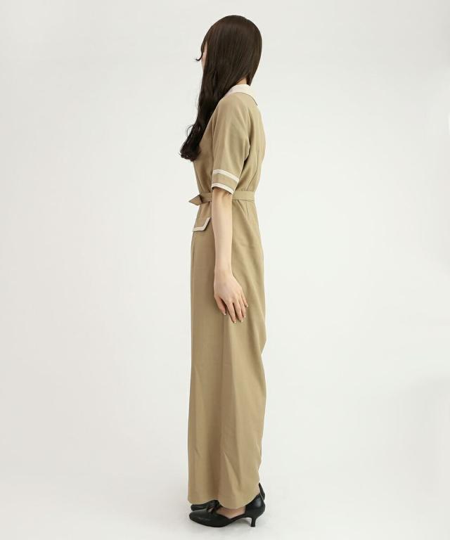 アンアナザーアンジェラス/バイカラーマリンオールインワン【洗える】 アンアナザーアンジェラス/バイカラーマリンオールインワン【洗える