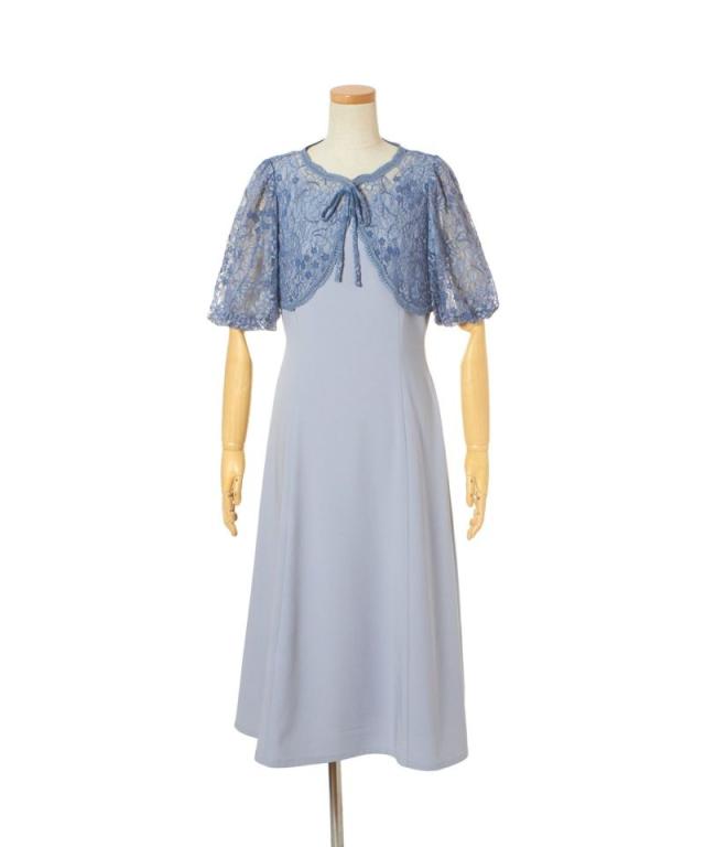 ☆美品☆ニアナ アサクラ 2way ボレロ・ワンピース オケージョン ニアナ niana 2wayパフチュールドレス ボレロセット キャミ