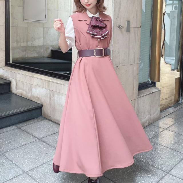 Safiyaa】レジーナ ミディドレス