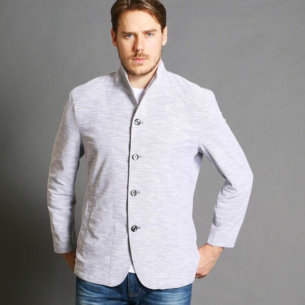 ムッシュニコル（MONSIEUR NICOLE）/＜大きいサイズ＞スタンドカラージャケットの通販は