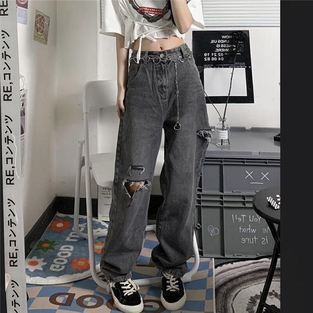 デバイス（DEVICE）/ダメージ デニムパンツ ウォッシュ ジーンズ