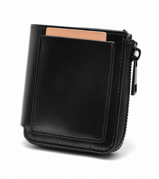 リネーム（Re　name）/Rename グロッシーレザー モノクローム ウォレット リネーム（Re name）/Rename グロッシーレザー モノクローム ウォレット