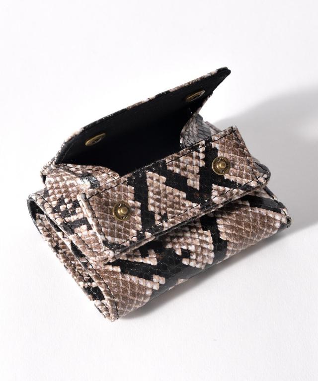 リネーム（Re name）/Rename カウレザー ミニウォレット 本革3折 ミニ