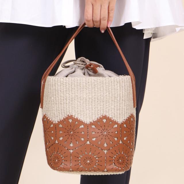 ベース（BASE）/【ROBERTA GANDOLFI】イタリア製 カーフスキンコンビ