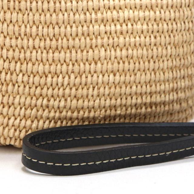 ベース（BASE）/【ROBERTA GANDOLFI】イタリア製 カーフスキンコンビ ミニかごショルダーバッグ