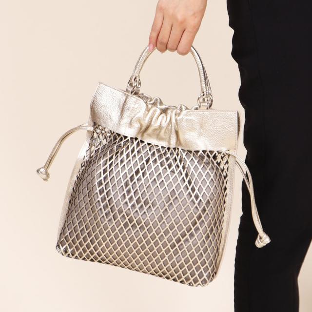 ベース（BASE）/【ROBERTA GANDOLFI】イタリア製 カーフスキンレーザー