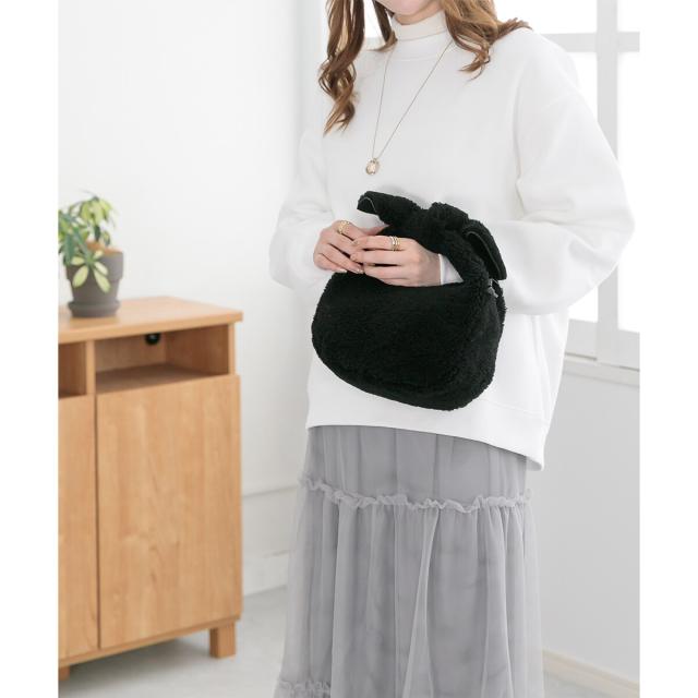 ベース（BASE）/【ROBERTA GANDOLFI】イタリア製 2WAY ボア ショルダー