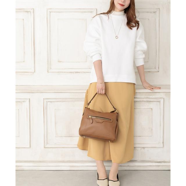 ベース（BASE）/【Gianni Conti】イタリア製 カーフレザー 2WAY ショルダーバッグ ベース（BASE）/【Gianni Conti】【本革】イタリア製 カーフレザー