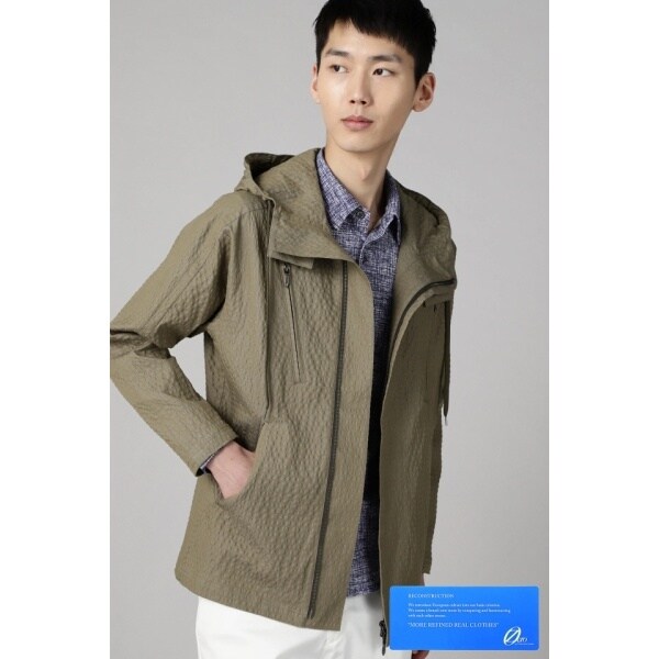 トルネードマート（TORNADO MART）/ZERO by TORNADO MART∴シャンブレーサッカーマウンテンパーカ