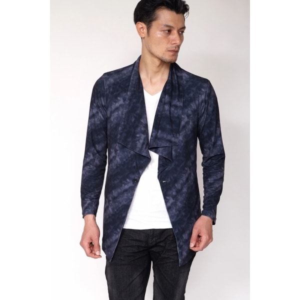 トルネードマート（TORNADO MART）/TORNADO MART∴バイアスムラ柄ドレープカーデの通販は