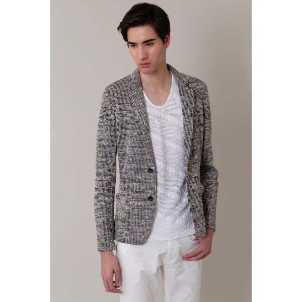 トルネードマート（TORNADO MART）/Zero by TORNADO MART∴先染メメランジカットジャケット