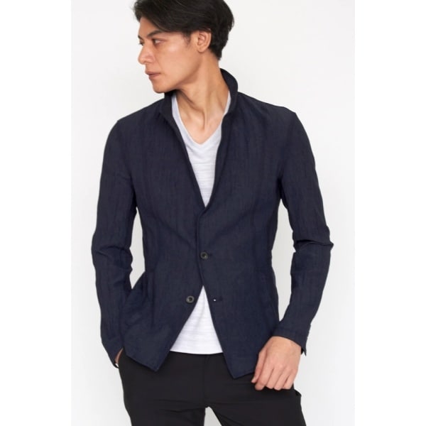 トルネードマート（TORNADO MART）/ZERO by TORNADO MART∴トリコットプリントワッシャージャケット