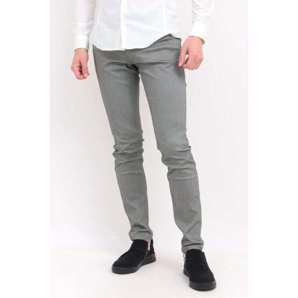 トルネードマート（TORNADO MART）/ZERO by TORNADO MART∴ハイテンションへリンボンスリム５ポケットパンツ