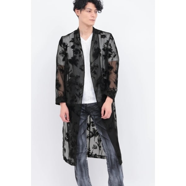 トルネードマート（TORNADO MART）/TORNADO MART∴フラワーフロッキーオーガンジーマキシカーデ