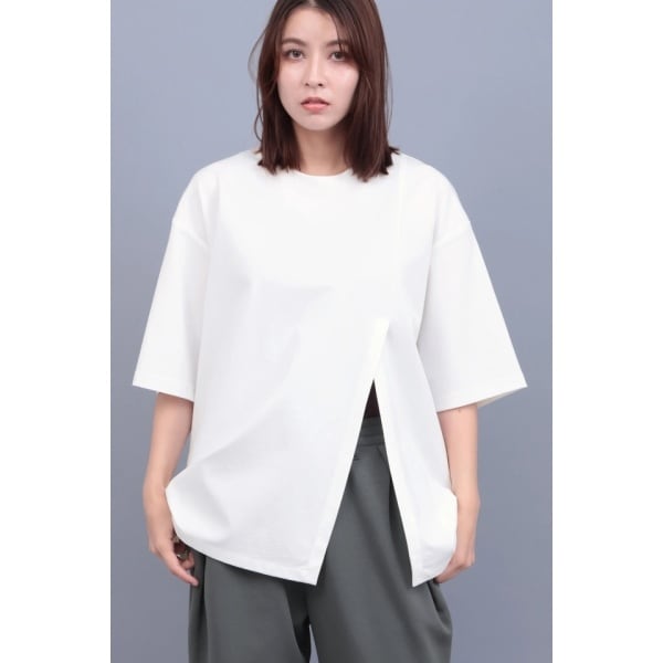 トルネードマート（TORNADO MART）/R by TORNADO MART∴フェイクツーピースルーズTシャツ