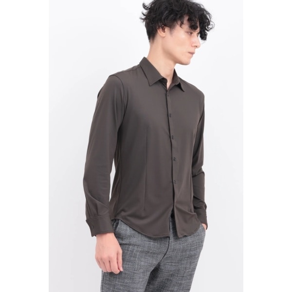 トルネードマート（TORNADO MART）/ZERO by TORNADO MART∴メアンドロスJQジャージーストレッチシャツ