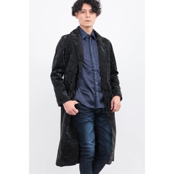 TORNADO MART チェスターコート ライナー付き ブラック L TORNADO MART