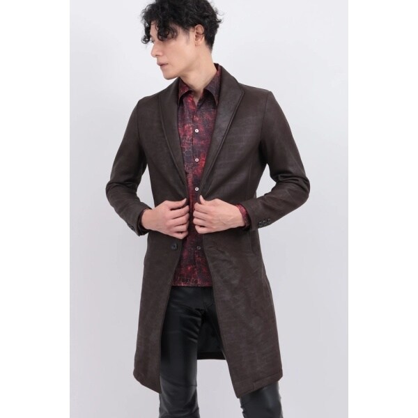 トルネードマート（TORNADO MART）/TORNADO MART∴ヌバックヴェールチェスターコート