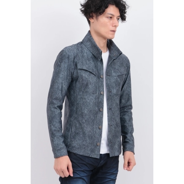 トルネードマート（TORNADO MART）/ハイテンションムラツイルプリントシャツブルゾン