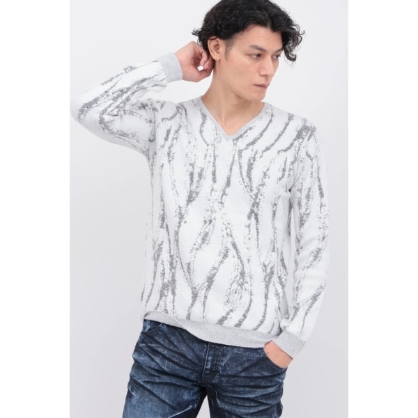 トルネードマート（TORNADO MART）/ＴＯＲＮＡＤＯ ＭＡＲＴ∴フレイムリンクスモールＶネック