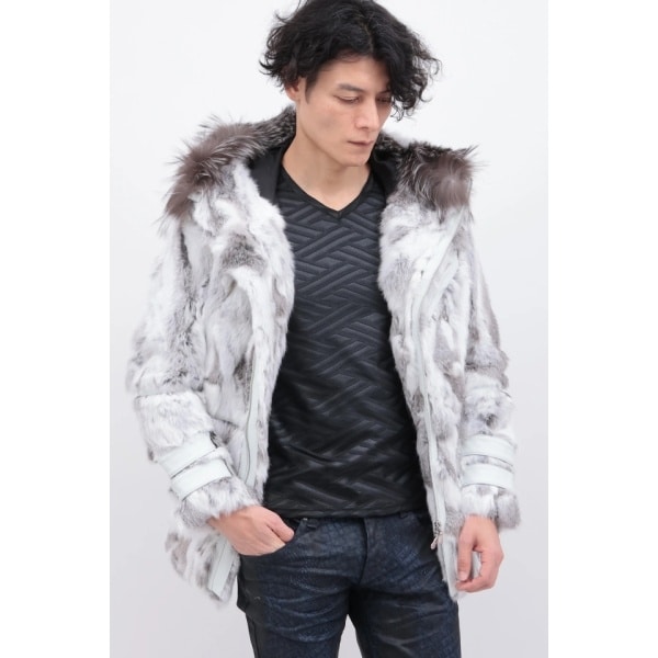 トルネードマート（TORNADO MART）/TORNADO MART∴ハーフラックスラビットファーブルゾン