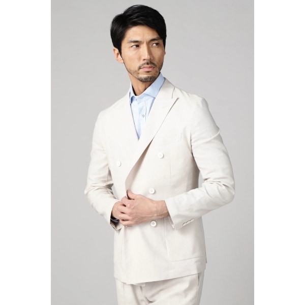 ハイストリート（HIGH STREET）/HIGH STREET∴TC麻シャンブレーダブルジャケット_2