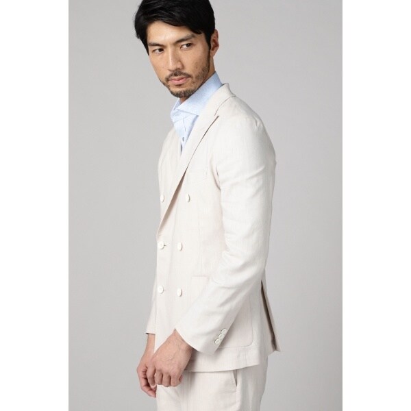 ハイストリート（HIGH STREET）/HIGH STREET∴TC麻シャンブレーダブルジャケット_8