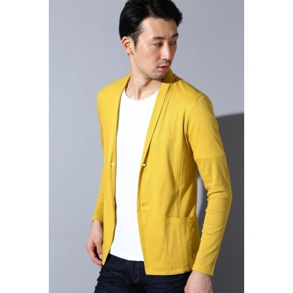 ハイストリート（HIGH STREET）/HIGH STREET∴ テレコ 長袖カーディガン