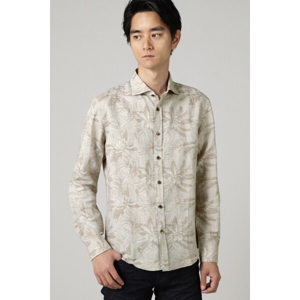 ハイストリート（HIGH STREET）/HIGH STREET∴LEGGIUNOリーフジャガードシャツ