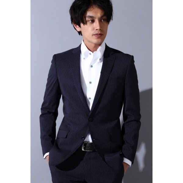 ハイストリート（HIGH STREET）/HIGH STREET∴SOLOTEXストライプJK