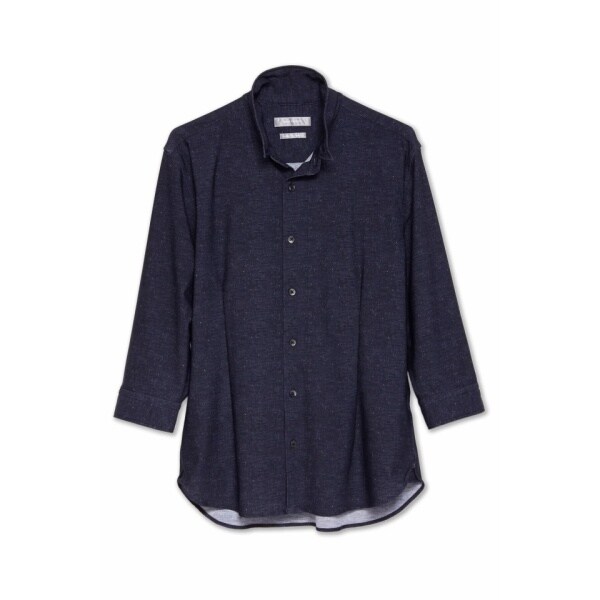 ハイストリート（HIGH STREET）/HIGH STREET∴HTシャンブレープリント7分袖シャツ_11