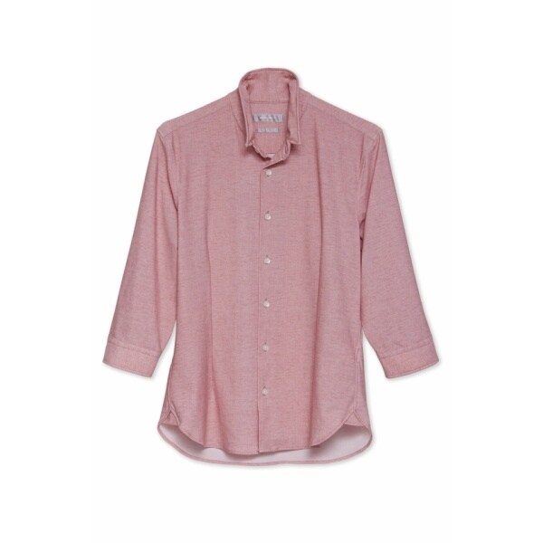ハイストリート（HIGH STREET）/HIGH STREET∴HTシャンブレープリント7分袖シャツ_15