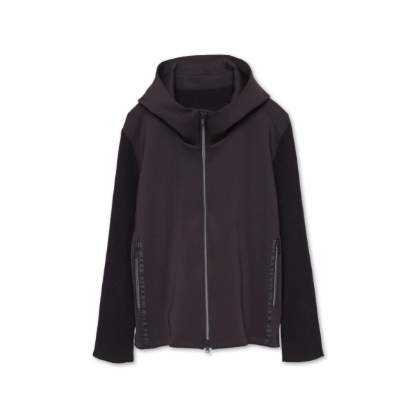 ハイストリート（HIGH STREET）/HIGH STREET∴ニットコンビZIPパーカーブルゾン_10