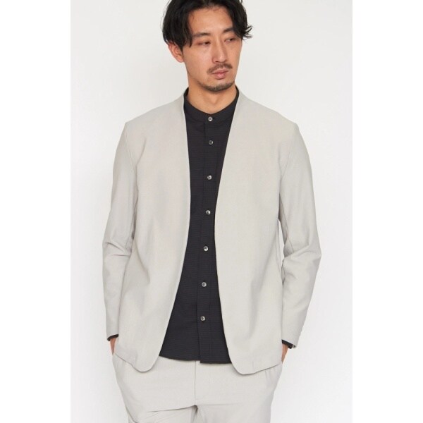 ハイストリート（HIGH STREET）/HIGH STREET∴4WAYジャガードノーカラージャケットの通販は