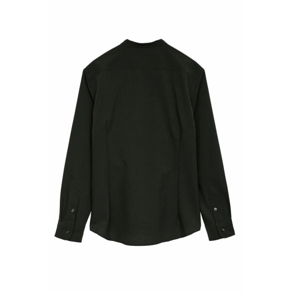 ハイストリート（HIGH STREET）/HIGH STREET∴2WAYストレッチマイクロチェックバンドカラーシャツ_12