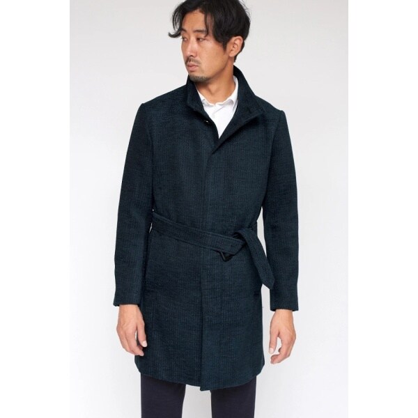 ハイストリート（HIGH STREET）/HIGH STREET∴ジオメトリックモールスタンドコート