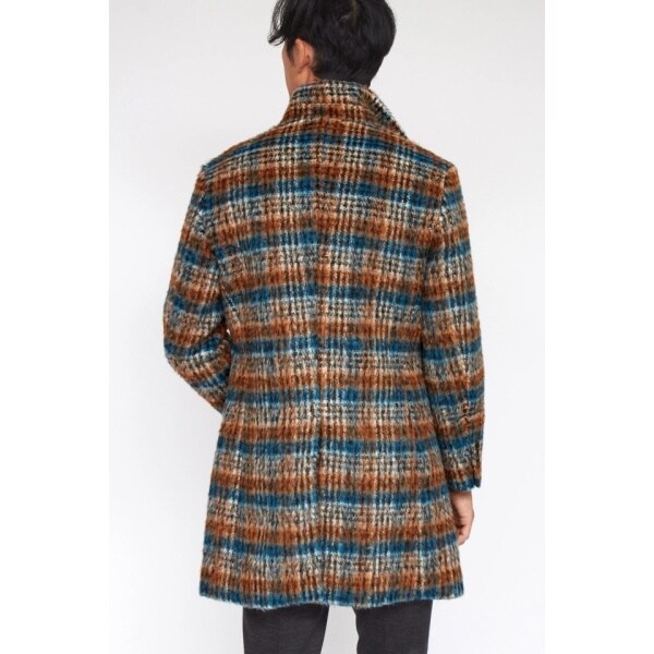 ハイストリート（HIGH STREET）/HIGH STREET∴BALLIシャギーチェックスタンドコート_8