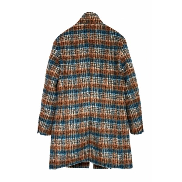 ハイストリート（HIGH STREET）/HIGH STREET∴BALLIシャギーチェックスタンドコート_15