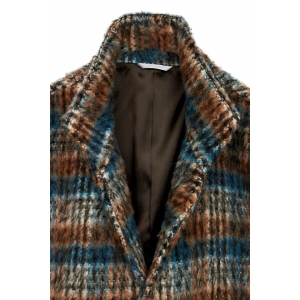 ハイストリート（HIGH STREET）/HIGH STREET∴BALLIシャギーチェックスタンドコート_16