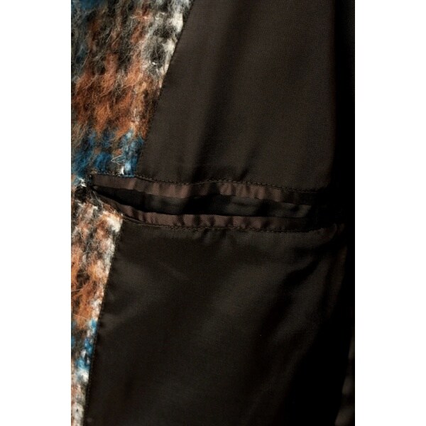ハイストリート（HIGH STREET）/HIGH STREET∴BALLIシャギーチェックスタンドコート_18