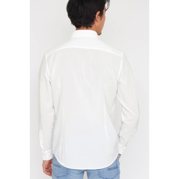 ハイストリート（HIGH STREET）/HIGH STREET∴シック＆シンドライストレッチカッタウェイシャツ_6